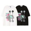 画像3: Hidden Mickey Bear  print short-sleeved T-shirt 　ユニセックス 男女兼用隠れミッキーベアプリント半袖Tシャツ (3)