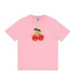 画像3: Fire big cherry Print T-shirt　ユニセックス 男女兼用ファイアーチェリープリントTシャツ Tシャツ   (3)