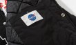 画像10: Nasa logo padded light jackets baseball uniform jacket blouson　ユニセッ クス男女兼用ナサロゴ中綿入りスタジアムジャンパー スタジャン ジャケットブルゾン (10)