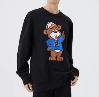 MLB×Sunglasses rabbit printsweat pullover sweater Sweat Shirts