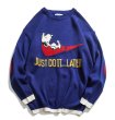 画像5: JUST DO IT LATER Broken Nike x Snoopy Knit Sweater　ユニセックス 男女兼用 JUST DO IT LATERブロークンナイキ×スヌーピー編み込みセーター (5)