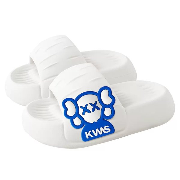 画像1: Kaws soft thick bottom sandals and slippers flip flops    男女兼用カウズkawsフリップフロップサンダルシャワーサンダル ビーチサンダル　ユニセックス男女兼用 (1)