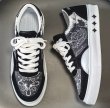 画像7:  Unisex Mens paisley bandana pattern lace-up sneakers  ユニセックス メンズ男女兼用ペイズリーバンダナ柄レースアップ スニーカー (7)