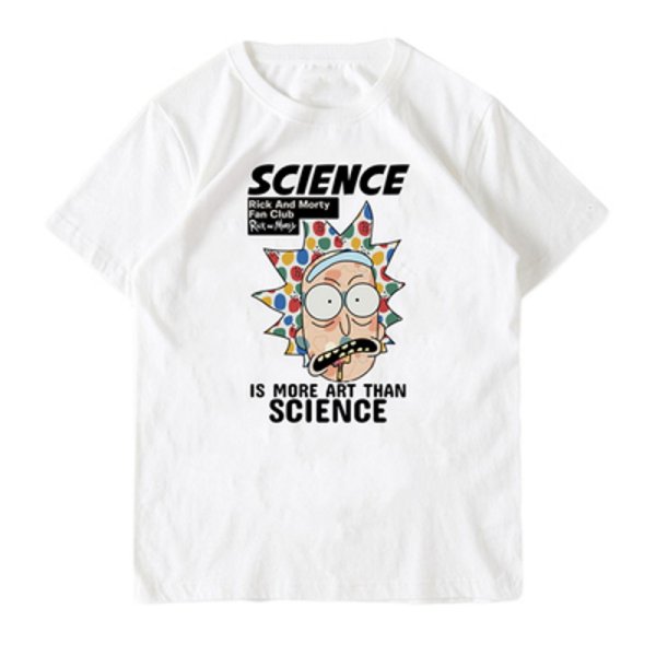 画像1: Rick and Morty Rick print short sleeveTshirts 　ユニセックス男女兼用リックアンドモーティ リックプリント半袖Tシャツ (1)