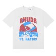 画像2: Unisex RHUDE Cross-border print T-shirt　ユニセックス男女兼用RHUDEクロスボーダープリント半袖Tシャツ (2)