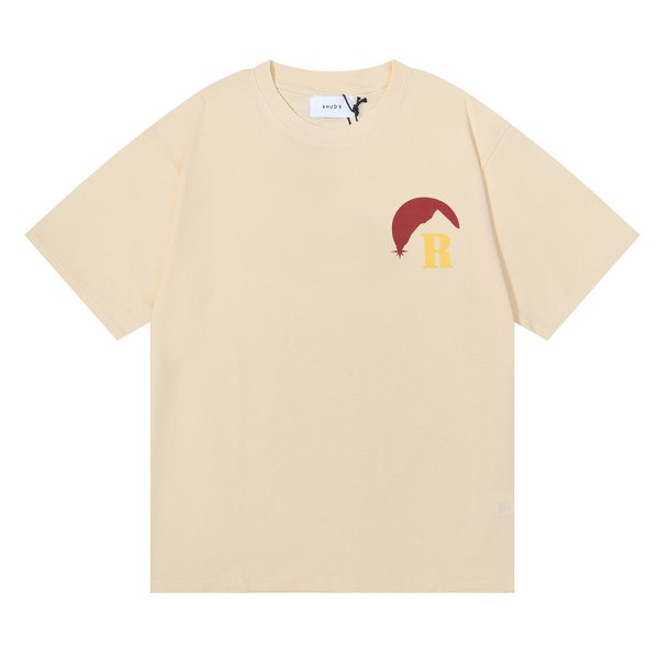 画像5: Unisex RHUDE mountain print T-shirt　ユニセックス男女兼用RHUDEマウンティン山プリント半袖Tシャツ (5)
