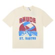 画像1: Unisex RHUDE Cross-border print T-shirt　ユニセックス男女兼用RHUDEクロスボーダープリント半袖Tシャツ (1)