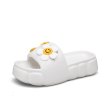 画像2: SALE セール Smile & Smile Flower Platform sandals slippers 　即納スマイル＆スマイルフラワー厚底サンダル スリッパフリップフロップビーチサンダル (2)