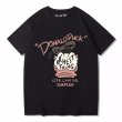 画像4: Donald Duck×richest thing Short Sleeve T-shirt   　ユニセックス男女兼用ドナルドダック×richest thingプリント 半袖Tシャツ (4)