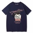 画像2: Donald Duck×richest thing Short Sleeve T-shirt   　ユニセックス男女兼用ドナルドダック×richest thingプリント 半袖Tシャツ (2)