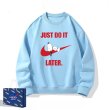 画像5: JUST DO IT LATER x Snoopy sweatshirt　ユニセックス男女兼用 NASA×JUST DO IT LATER×スヌーピースエットトレーナー  (5)