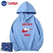 画像3: JUST DO IT LATER x Snoopy Hoodie sweatshirt ユニセックス男女兼用 NASA×JUST DO IT LATER×スヌーピー スウェット パーカー  (3)