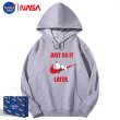 画像6: JUST DO IT LATER x Snoopy Hoodie sweatshirt ユニセックス男女兼用 NASA×JUST DO IT LATER×スヌーピー スウェット パーカー  (6)