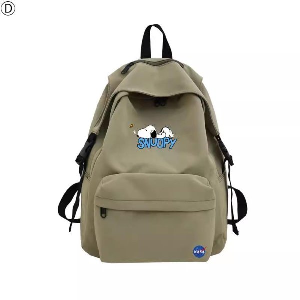 画像1: SALE セール 24 NASA x Sleeping Snoopy Backpack rucksack　男女兼用NASAナサ×スヌーピー バックパック　リュックサック　通学　通勤 (1)