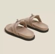画像3: Real Leather & PVC Cadena Flat sandals slippers shoes  本革レザー カデナ サンダル スリッパ フラット シューズ　 (3)