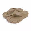 画像3: Unisex Tabi thong platform sandals flip flop beach sandals slippers　ユニセックス 男女兼用 足袋トング厚底サンダル スリッパフリップ フロップシャワー ビーチサンダル　 (3)