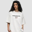 画像1: FDR S033 Logo Oversized Tshirts  ユニセックス 男女兼用 FDR S033 ロゴ オーバーサイズTシャツ (1)