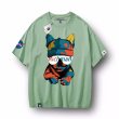 画像6: Unisex rich man bulldog ×NASA Print round neck short sleeve T-shirt 　 ユニセックス男女兼用リッチマンブルドッグ×NASAナサプリントラウンドネック半袖 Tシャツ (6)