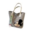 画像2: 24 Unisex Mickey,Minnie,Donald and Daisy Printed  Canvas Tote Bag with Zip ユニセックス　男女兼用  ミッキー　ミニー　ドナルド　デイジー　プリント　トートバッグ (2)