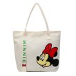 画像3: 24 Unisex Mickey,Minnie,Donald and Daisy Printed  Canvas Tote Bag with Zip ユニセックス　男女兼用  ミッキー　ミニー　ドナルド　デイジー　プリント　トートバッグ (3)