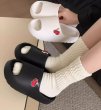 画像4: cherry Platform sandals  Slippers  ユニセックス 男女兼用厚底プラットフォームチェリーサンダル シャワーサンダル ビーチサンダル スニーカー　 (4)