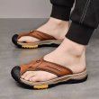 画像6: Protection Genuine Leather Driving Soft Sole Sandals slippers ユニセック男女兼用プロテクションレザー ドライビング ソフトソールサンダル スリッパ (6)