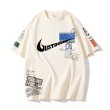 画像1: SALE セール 24 Not Swoosh logo Printed Design Tee T shirt ユニセックス 男女兼用 ロゴ　プリント　Tシャツ　半袖 (1)