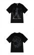 画像3: Unisex creative graffiti printed short-sleeved T-shirts　 ユニセックス男女兼用クリエイティブグラフィック落書きプリントラウンドネック半袖 Tシャツ (3)