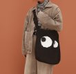 画像5: Unisex Eyeball Canvas Crossbody Shoulder Bag 　ユニセックス　男女兼用 アイボール目玉プリントキャンバスショルダー斜め掛けトートバッグ (5)