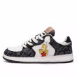 画像4: The Simpsons Bart Simpson leather & canvas lace-up sneakers　  男女兼用ユニセックス シンプソン バートシンプソンレザー &キャンバスレースアップスニーカー　スケシュー (4)