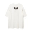 画像4: Unisex graffiti shadow print short-sleeved T-shirt　 ユニセックス男女兼用グラフィックシャドー落書きプリントラウンドネック半袖 Tシャツ (4)