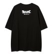 画像3: Unisex graffiti shadow print short-sleeved T-shirt　 ユニセックス男女兼用グラフィックシャドー落書きプリントラウンドネック半袖 Tシャツ (3)