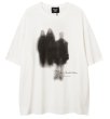 画像5: Unisex graffiti shadow print short-sleeved T-shirt　 ユニセックス男女兼用グラフィックシャドー落書きプリントラウンドネック半袖 Tシャツ (5)