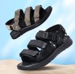 画像3: Unisex Open toe Velcro breathable outer sandals and slippers 　ユニセック男女兼用ベルクロサンダル スリッパ (3)