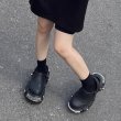 画像8: Men's and women's metal-attached thick sole rugged sole clock sandals slippers　ユニセック男女兼用 メタル付き厚底 ゴツ底 クロックサンダルスリッパスリッパ (8)