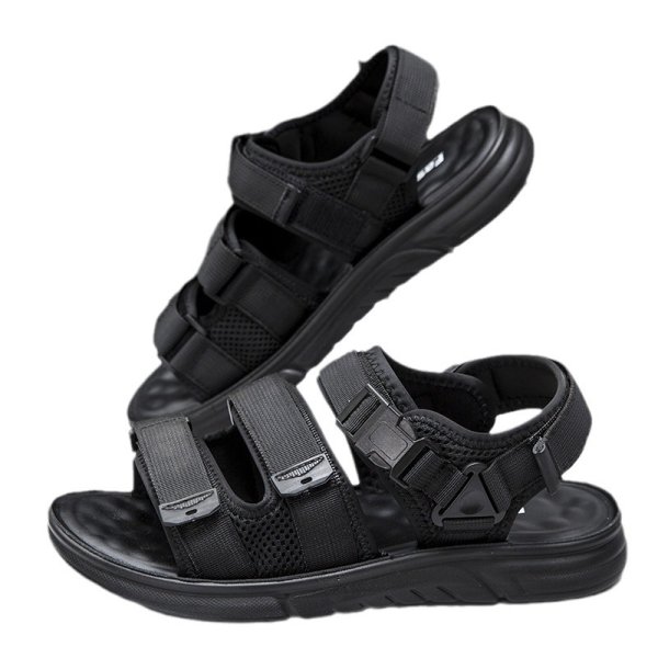 画像1: Unisex Open toe Velcro breathable outer sandals and slippers 　ユニセック男女兼用ベルクロサンダル スリッパ (1)