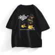 画像3: Unisex Puppy Rock Star Short Sleeve T-Shirt ユニセックス 男女兼用 パピー子犬ロックスタープリント 半袖 Tシャツ (3)