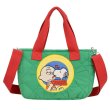 画像3: Peanuts Snoopy Nylon Quilted Hand Tote Shoulder Bag スヌーピー  ピーナッツ ナイロン　キルティング　ハンド　トート　ショルダー　バッグ (3)