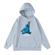 画像1: Unisex Cookie Monster × Jordan Just do eat Logo Hoodie Hoody Sweat Shirt 男女兼用　クッキーモンスター× ジョーダン　フーディ　フーディー　パーカー　ロゴ　スウェット　シャツ (1)