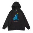 画像5: Unisex Cookie Monster × Jordan Just do eat Logo Hoodie Hoody Sweat Shirt 男女兼用　クッキーモンスター× ジョーダン　フーディ　フーディー　パーカー　ロゴ　スウェット　シャツ (5)