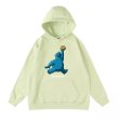 画像3: Unisex Cookie Monster × Jordan Just do eat Logo Hoodie Hoody Sweat Shirt 男女兼用　クッキーモンスター× ジョーダン　フーディ　フーディー　パーカー　ロゴ　スウェット　シャツ (3)