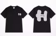 画像1: Unisex H mark logo short sleeve T-shirt　ユニセックス 男女兼用Hマークロゴ プリント 半袖T シャツ (1)