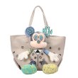 画像1: Woman’s Mickey x DISNEY monogram logo Mickey x Tote shoulder bag　カラフル ミッキー×モノグラム バックパック ぬいぐるみ トートショルダーバッグ (1)