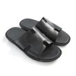 画像2: Mens Real Leather H British Slide Slipper Shoes 本革 メンズ 男女兼用 イギリス調 ブリティッシュ サンダル スリッパ  (2)