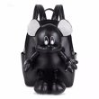 画像1: Soft Leather Mickey Mouse Plush Backpack Tote shoulder bag ソフトレザーミッキーマウス  ぬいぐるみバックパック トートショルダーバッグ  (1)