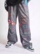 画像4: Graffiti print retro splash ink loose pants　グラフィック落書きイージールーズパンツ (4)