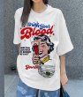 画像2: Unisex American retro character print short sleeve T-shirt Tee  ユニセックス 男女兼用アメリカンレトロキャラクタープリント　Tシャツ (2)