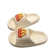 画像3: 24 Unisex M Logo ×  Mercedes Logo Sandal Slide　ユニセックス　男女兼用　サンダル　スリッポン　スライド　幅広いサイズ (3)