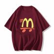 画像3: Unisex Parody Mac McDonald's short-sleeved T-shirt　男女兼用　ユニセックス　パロディーマック  マックドナルド　Tシャツ (3)