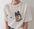 画像3: Daisy Duck and Pearl Tshirts  デイジーダックプリント＆パール付き半袖 Tシャツ (3)